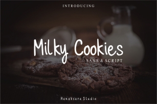 Milky Cookies Typeface Font Download