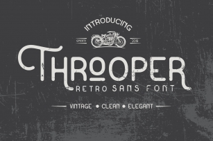 Throoper Font Download