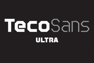 Teco Sans Ultra Font Download