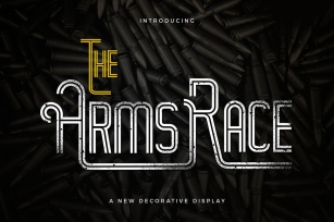 The Arm Race Font Download
