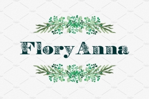 FloryAnna Font Download