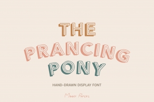 The Prancing Pony Font Download