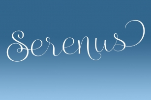 Serenus Regular Font Download