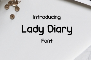 Lady Diary Font Download