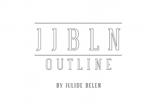 JJBLN Font Download