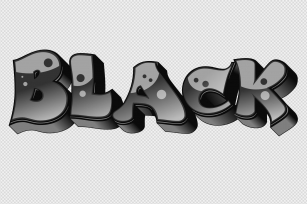 BigPartyO2-Black SVG font Font Download