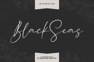 Blackseas Signature Font Download