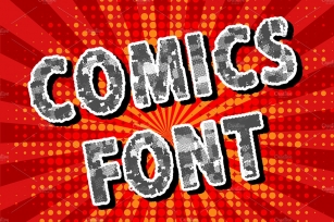 Comics font. Vol. 1 Font Download
