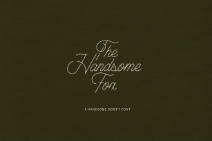 The Handsome Fox Font Download