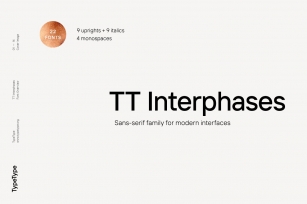 TT Interphases Font Download