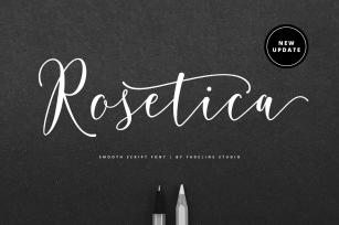 Update! Rosetica Smooth Script Font Download