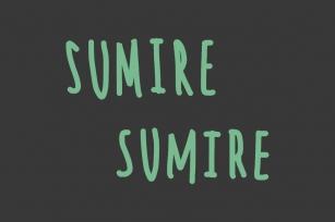 Sumire Font Download