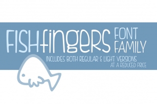 Fishfingers Family Font Download