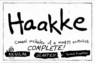 Haakke Complete Font Download