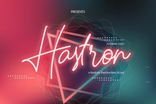 Hastron Font Download