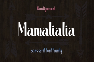 Mamalialia Family Font Download