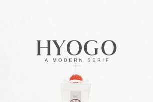 Hyogo A Modern Serif Family Font Download