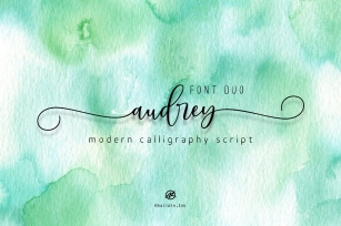 audrey Script Duo Font Download