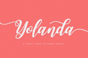 Yolanda script Font Download