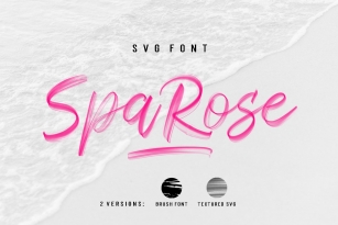 Sparose SVG Font Download