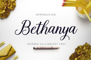 Bethanya Script Font Download