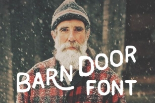 Handmade Barn Door font Font Download
