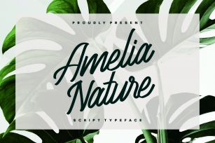 Amelia Nature Font Download