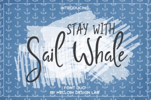 Sail Whale [Font Duo] Font Download