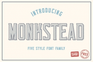 Monkstead Font Download