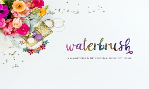 Waterbrush Font Download