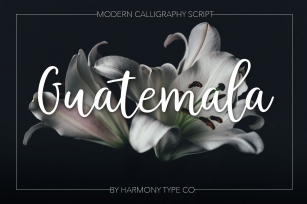 Guatemala Script Font Download