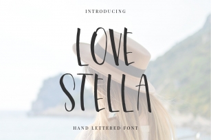 Love Stella Lettering Font Download