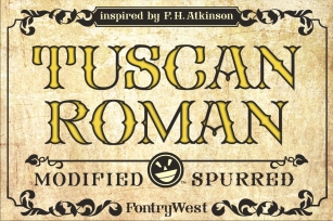 FHA Tuscan Roman Font Download