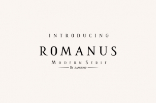 Romanus Font Download
