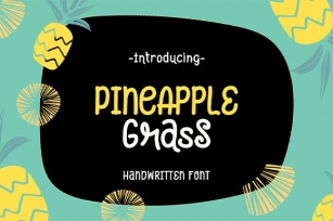 Pineapple Grass Font Download