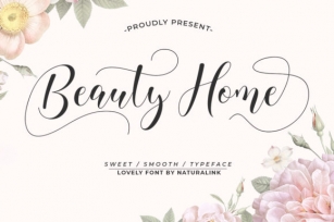 Beauty Home Font Download