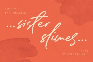 Sister Slimes Font Download