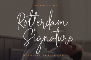 Rotterdam Signature Font Download