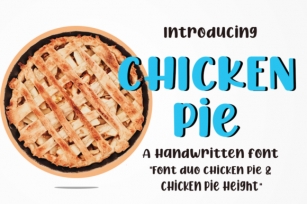 Chicken Pie Font Download