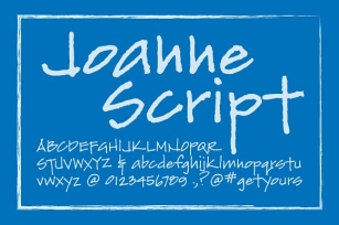 Joanne Script Font Download