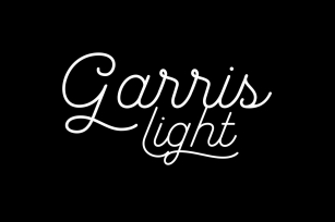 Garris Light Font Download