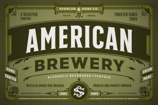SS American Brewery Font Download