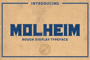 Molheim Typeface Font Download