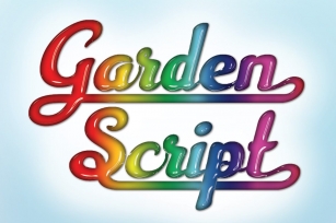Garden Script Font Download