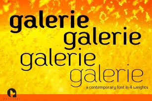 Galerie Font Download