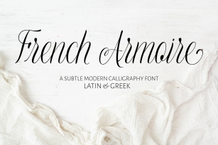 French Armoire Font Download