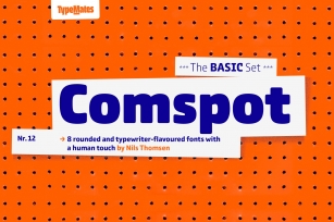Comspot – 8 Pack Font Download