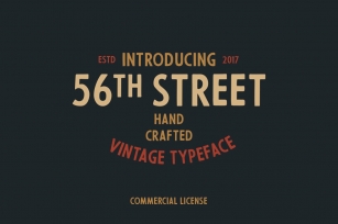 56th Street Font Download