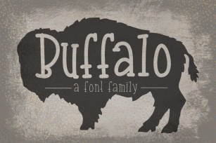 Buffalo- Family Font Download