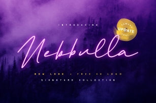 Nebbulla + 50 Minimalist Logo Font Download